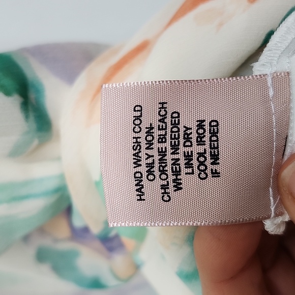 Philosophy Koi Watercolor Swing Mini Dress, Size S - Picture 8 of 8